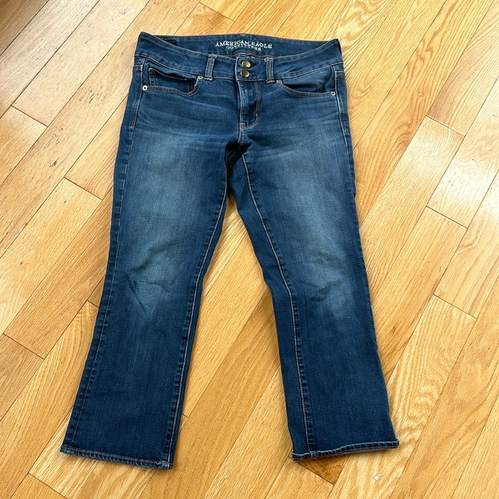 American Eagle Artist Crop Super Stretch Jeans